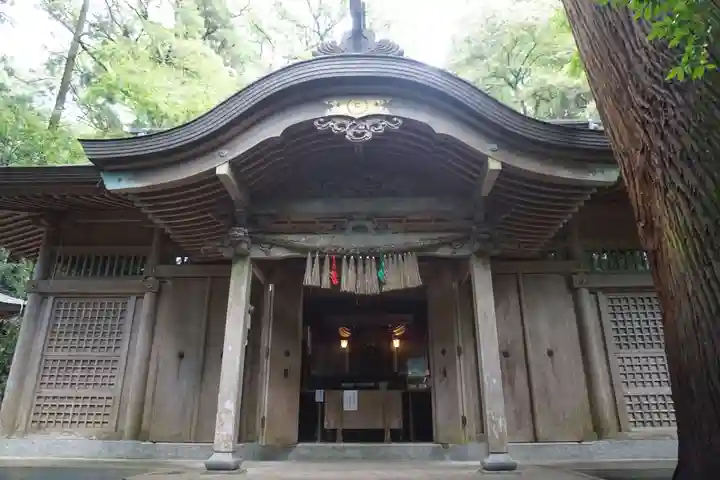 槵觸神社の本殿・本堂