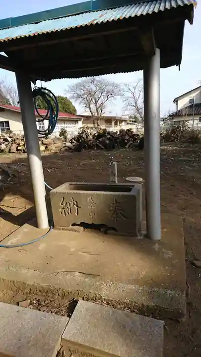香取神社の手水舎