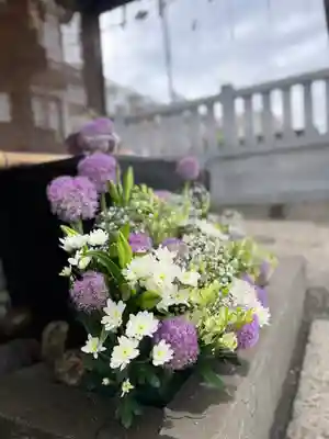 上尾御嶽神社の手水舎