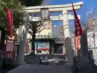 矢先稲荷神社の鳥居
