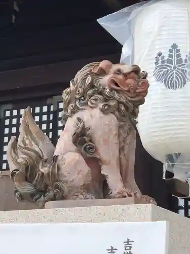 吉備津彦神社の狛犬