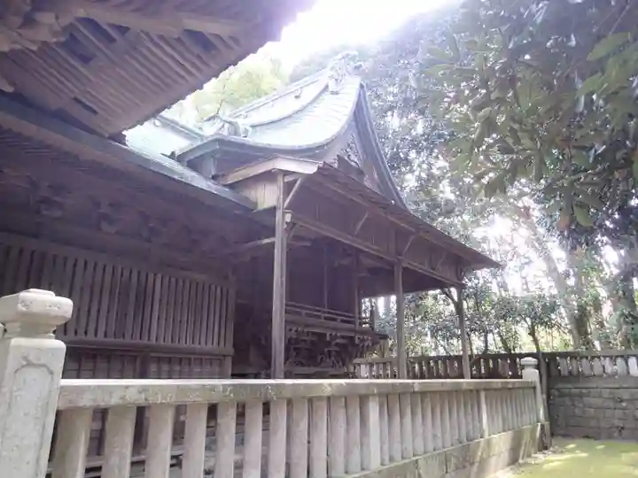 川口神社の本殿・本堂