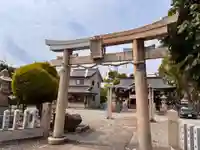 神明八幡神社の鳥居