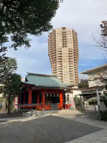 麻布氷川神社の本殿・本堂