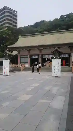 照國神社の本殿・本堂