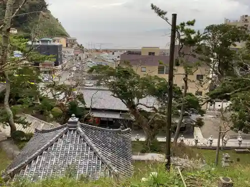 誕生寺の景色