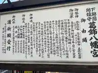 葛飾八幡宮の歴史