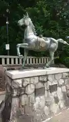 針名神社の狛犬