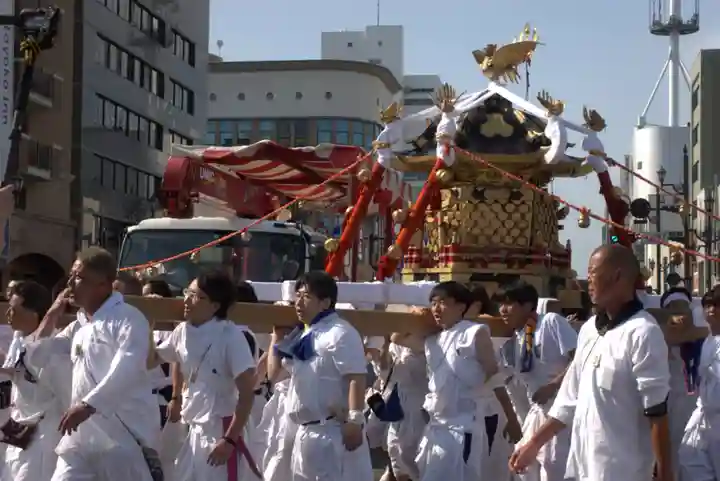 釧路一之宮 厳島神社のお祭り