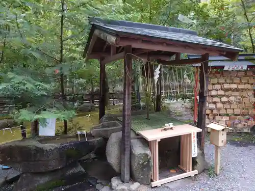 野宮神社の手水舎