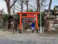 安積國造神社の鳥居