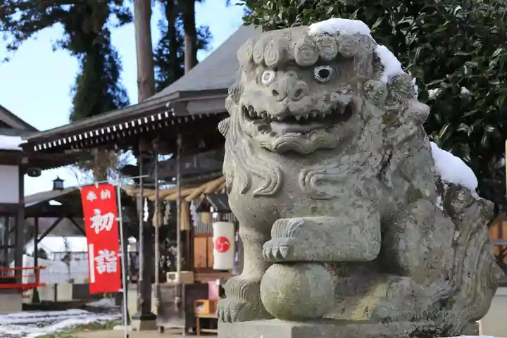 多田野本神社の狛犬