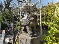 矢向日枝神社の狛犬