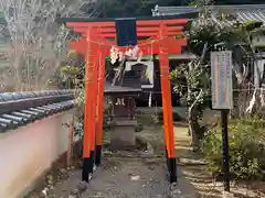 神谷稲荷明神社の鳥居