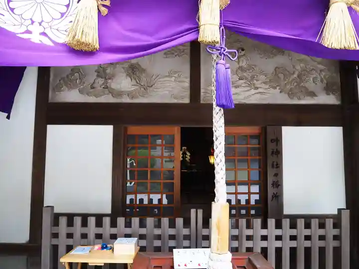 叶神社 (西叶神社)の本殿・本堂