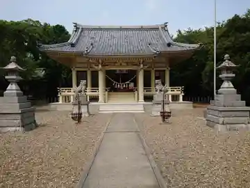 八幡社の本殿・本堂