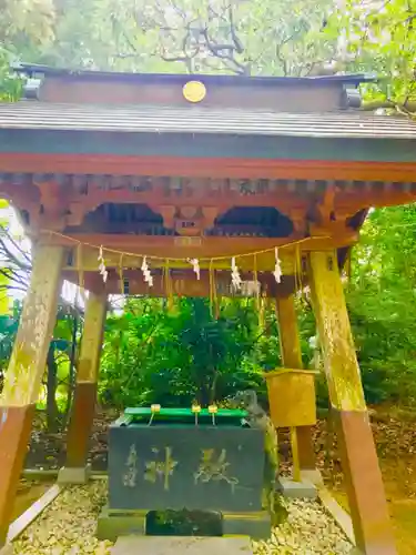 諏訪大神の手水舎