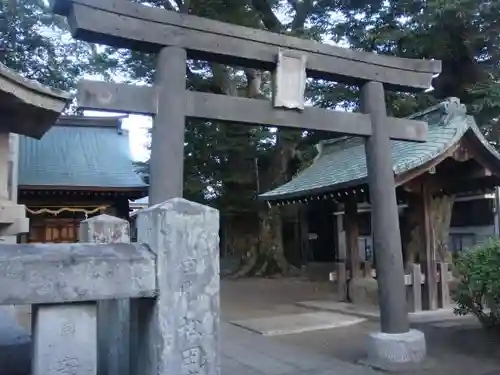 楊原神社の鳥居