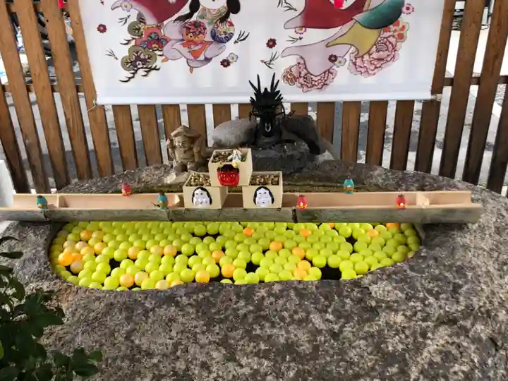 別小江神社の手水舎