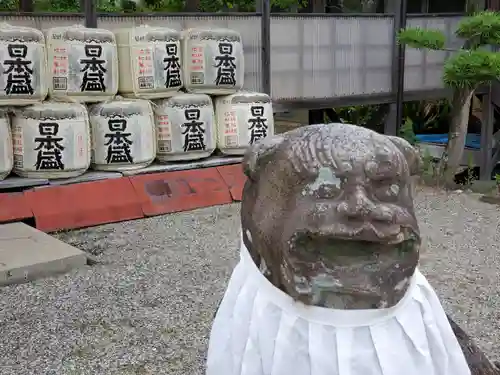 大島神社の狛犬