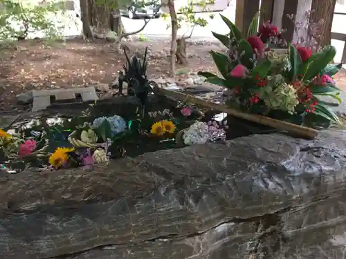 琴似神社の手水舎