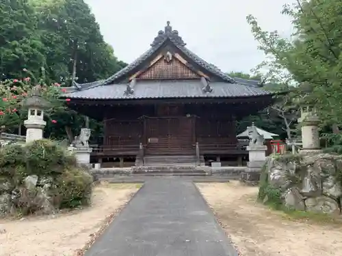 赤日子神社の本殿・本堂
