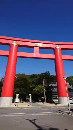 自凝島神社の鳥居