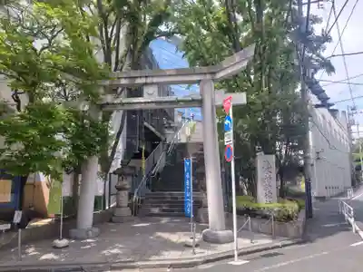 北谷稲荷神社の鳥居