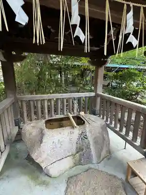 諏訪神社の手水舎