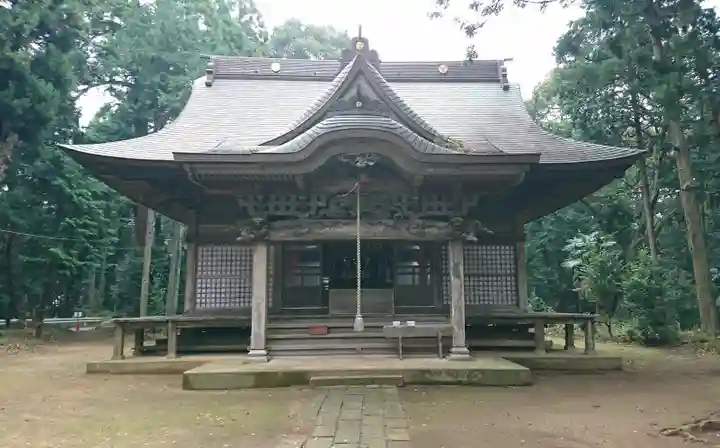 松山神社の本殿・本堂