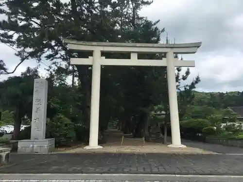 熊野大社の鳥居