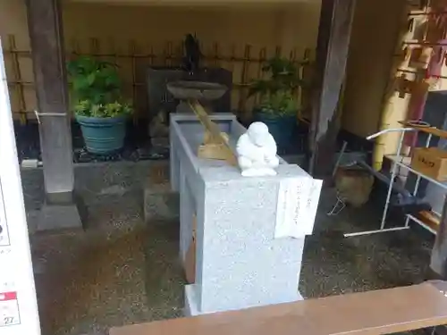 菊名神社の手水舎