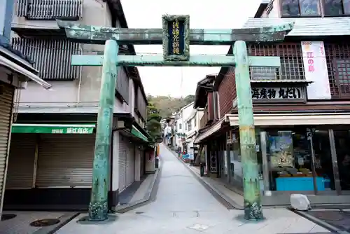 江島神社の鳥居