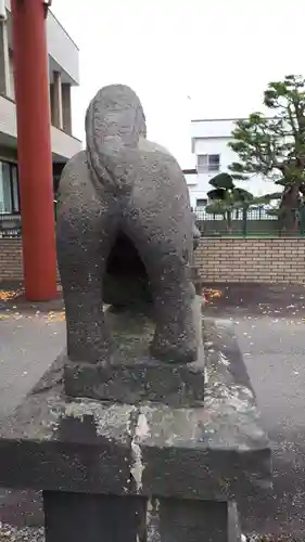 京極八幡神社の狛犬