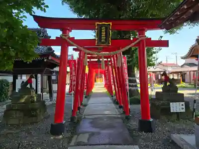 於菊稲荷神社(群馬県)