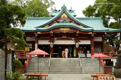 多摩川浅間神社の本殿・本堂