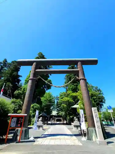 國魂神社の鳥居