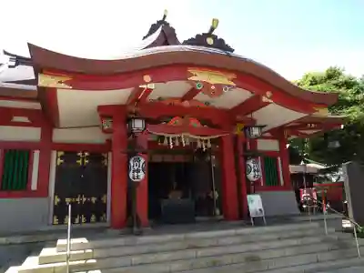 品川神社の本殿・本堂