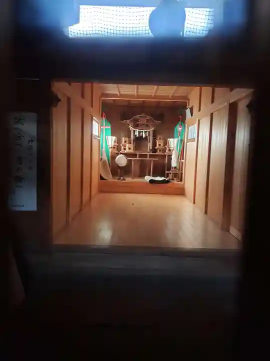 神明宮の本殿・本堂