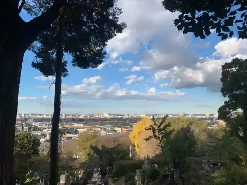 上諏訪神社の景色