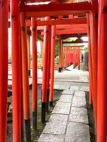 根津神社の鳥居