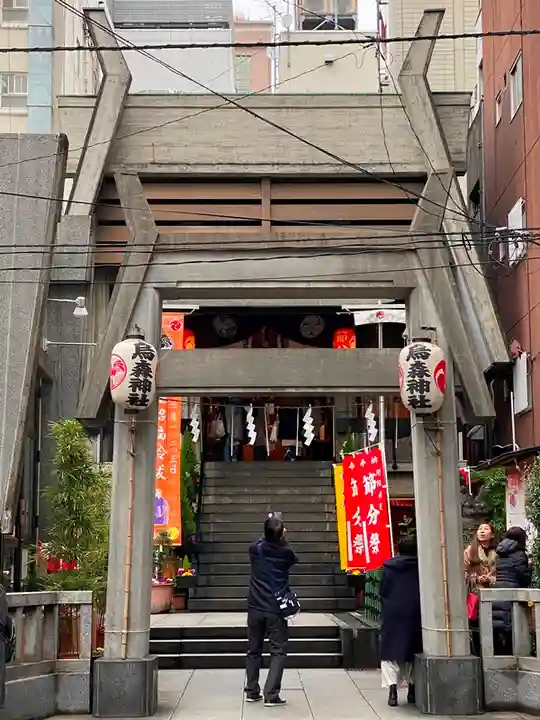 烏森神社の本殿・本堂