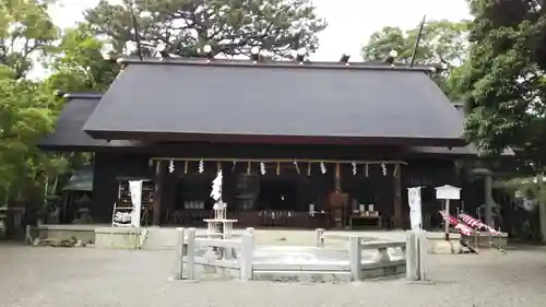 安久美神戸神明社の本殿