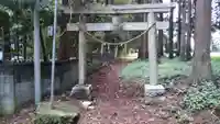 神社(名称不明)の鳥居