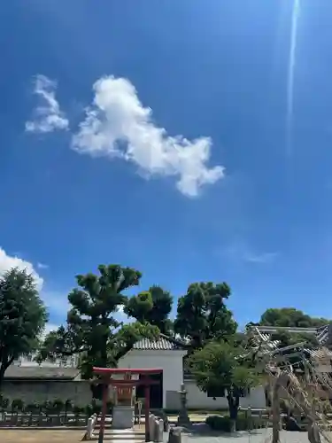 泉井上神社の景色