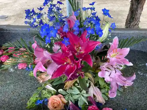 三津厳島神社の手水舎