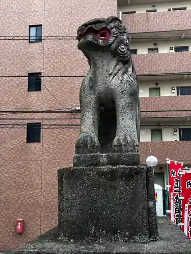 祇園白山神社の狛犬