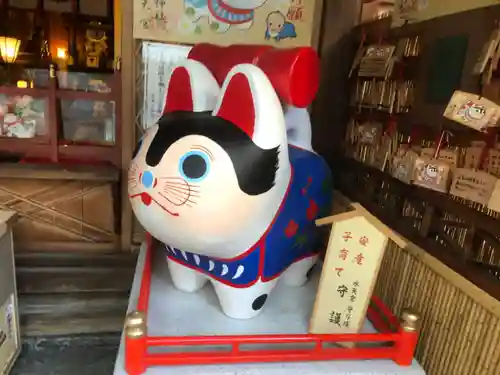 露天神社（お初天神）の狛犬