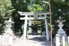 深清水 日吉神社の鳥居