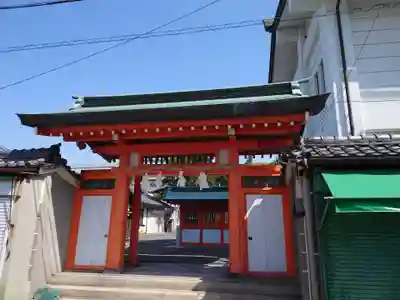 真清田神社の山門・神門